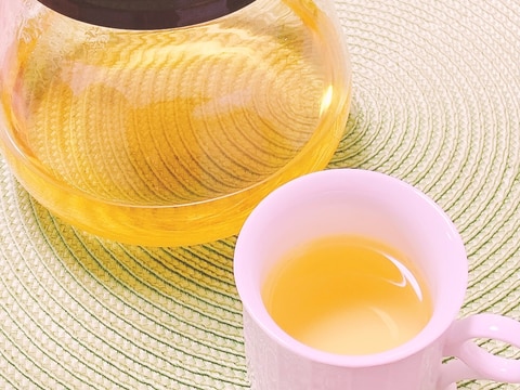 アンチエイジング&lrm;玉ねぎ皮茶と緑茶or紅茶割り♡